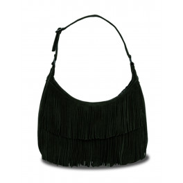 Handtasche mit 2 Lagen Fransen "Hobo"