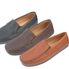 alle Größen Minnetonka Moccasin Modell 350 Farbe Natur Elchleder Indianer 