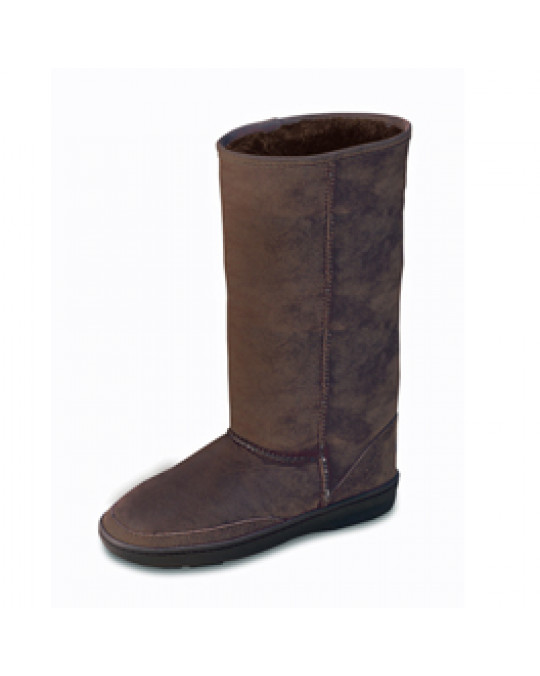 Sheepskin (Lammfell) Mokassin Stiefel 